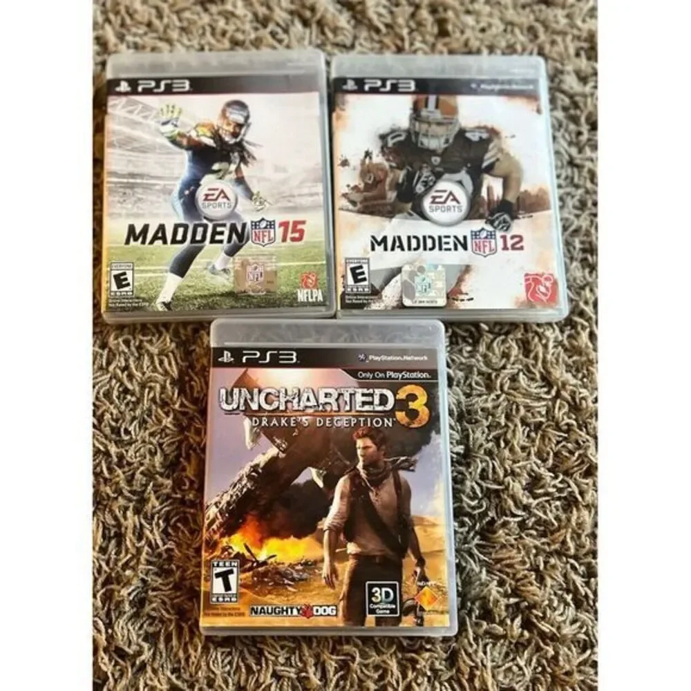 Lot Of 14 PlayStation 3 PS3 Games Madden, Call‎ Of Duty, Fight Night, Etc.